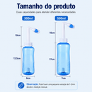 RespiraBem Nasal™  Lavador Nasal Infantil e Adulto para Higiene, Alívio da Congestão e Lavagem Nasal Diária