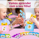 FalaCards Montessori™  Flashcards Falantes em Inglês para Crianças com Áudio Educativo e Aprendizado Infantil