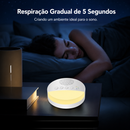 CalmDream Baby™  Máquina de Som Branco para Bebê com Luz Noturna, Timer e Sons Relaxantes para Dormir