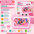 MagnetDraw Beads™  Lousa Magnética Montessori com Esferas Coloridas para Coordenação, Criatividade e Aprendizado Infantil