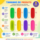 CalmStrip Sensorial™  Faixa Sensorial de Silicone Antiestresse para Foco, Relaxamento e Estímulo Tátil