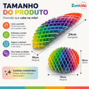 Minhoca Sensorial Fidget Elástica – Brinquedo Relaxante Antiestresse