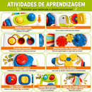 BusyCube Montessori™  Cubo Sensorial Educativo para Coordenação, Foco e Desenvolvimento Infantil