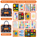 Painel das Descobertas™  Busy Board Montessori Educativo para Coordenação Motora e Aprendizado Infantil