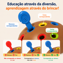 PorcoEspinho Montessori™  Brinquedo Sensorial Educativo para Coordenação Motora e Desenvolvimento Infantil