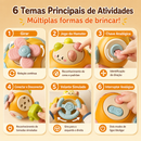 BusyBaby Montessori™  Cubo Sensorial Educativo para Coordenação Motora, Aprendizado e Desenvolvimento Infantil