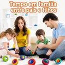 GyroSpin Sensorial™  Spinner Giroscópio Antiestresse para Relaxamento, Foco e Coordenação Motora
