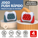 PopRush Eletrônico™  Jogo Pop It Eletrônico Antiestresse para Reflexo, Foco e Diversão Infantil