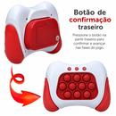 PopRush Eletrônico™  Jogo Pop It Eletrônico Antiestresse para Reflexo, Foco e Diversão Infantil
