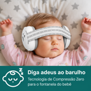 SilenceBaby™  Abafador de Ruído para Bebês com Proteção Auditiva, Sono Tranquilo e Viagens