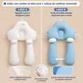 DreamNest Baby™  Travesseiro Calmante para Bebê com Apoio Confortável para Sono e Amamentação