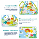 PlayNest Montessori™  Tapete de Atividades para Bebê com Arco Sensorial, Coordenação e Desenvolvimento Infantil