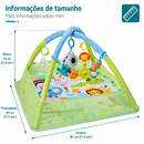 PlayNest Montessori™  Tapete de Atividades para Bebê com Arco Sensorial, Coordenação e Desenvolvimento Infantil