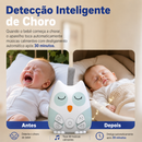 SleepCloud Baby™  Máquina de Som Branco para Bebê com Luz Noturna, Sons Relaxantes e Sensor de Choro
