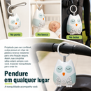 SleepCloud Baby™  Máquina de Som Branco para Bebê com Luz Noturna, Sons Relaxantes e Sensor de Choro