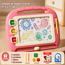 MagicDraw Montessori™  Lousa Magnética Infantil para Desenho, Escrita e Desenvolvimento Criativo das Crianças