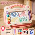 MagicDraw Montessori™  Lousa Magnética Infantil para Desenho, Escrita e Desenvolvimento Criativo das Crianças