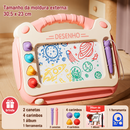 MagicDraw Montessori™  Lousa Magnética Infantil para Desenho, Escrita e Desenvolvimento Criativo das Crianças