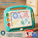 MagicDraw Montessori™  Lousa Magnética Infantil para Desenho, Escrita e Desenvolvimento Criativo das Crianças