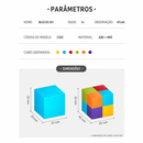 Magnetix Cubes Montessori™  Blocos Magnéticos de Construção STEM para Coordenação, Criatividade e Aprendizado Infantil