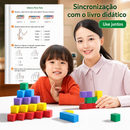 CubGeoMind Cube™  Cubo Magnético Educativo de Geometria 3D para Matemática, Coordenação e Raciocínio Espaciale Teaching Aids Space Elementary School Students Mathematics Solid Geometry Puzzle Model Magnetic Suction
