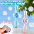 MagicFog Bubble™  Máquina de Bolhas com Fumaça, Luzes LED e Efeito Mágico para Crianças e Festas