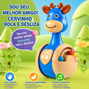 WobbleBaby Montessori™  Brinquedo Tumbler Educativo para Bebês com Movimento Sensorial e Coordenação Motora