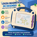 MagicDraw Montessori™  Lousa Magnética Infantil Educativa para Desenho, Coordenação Motora e Criatividade