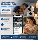 BabyWatch 360™  Babá Eletrônica Wi-Fi 360° com Visão Noturna, Áudio Bidirecional e Monitoramento pelo Celular