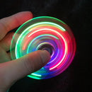 GlowSpin LED™  Spinner Luminoso Antiestresse com Luz LED para Relaxamento, Foco e Diversão Sensorial
