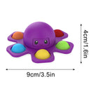 MoodSpin Sensorial™  Spinner Pop It Antiestresse com Carinhas Divertidas para Relaxamento e Diversão