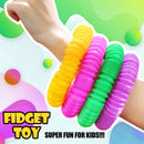 PopTube Flex™  Tubos Sensoriais Antiestresse para Relaxamento, Coordenação e Diversão Infantil
