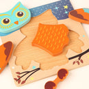 ZooPuzzle 3D Montessori™  Quebra-Cabeça Infantil de Madeira com Animais e Veículos para Coordenação e Aprendizado