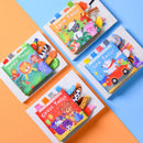 SafariBook Sensorial™  Livro Sensorial Montessori para Bebês com Animais, Texturas e Desenvolvimento Infantil