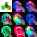 GlowSpin LED™  Spinner Luminoso Antiestresse com Luz LED para Relaxamento, Foco e Diversão Sensorial