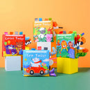 SafariBook Sensorial™  Livro Sensorial Montessori para Bebês com Animais, Texturas e Desenvolvimento Infantil