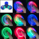 GlowSpin LED™  Spinner Luminoso Antiestresse com Luz LED para Relaxamento, Foco e Diversão Sensorial