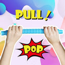 PopTube Flex™  Tubos Sensoriais Antiestresse para Relaxamento, Coordenação e Diversão Infantil