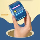 GiroBean 3D™  Cubo Sensorial Giratório Antiestresse com Puzzle Magnético para Foco e Coordenação