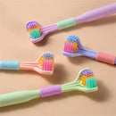 Smile360 Sensorial™  Escova Dental 3 Lados Ultra Macia para Sensibilidade, Autismo e Higiene Completa