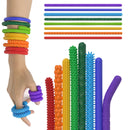SpinFlex Sensorial™ – Spinner Flexível Antiestresse com Ventosa e Tubo Pop para Crianças e Adultos