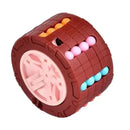 GiroBean 3D™  Cubo Sensorial Giratório Antiestresse com Puzzle Magnético para Foco e Coordenação