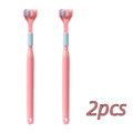 Smile360 Sensorial™  Escova Dental 3 Lados Ultra Macia para Sensibilidade, Autismo e Higiene Completa