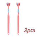 Smile360 Sensorial™  Escova Dental 3 Lados Ultra Macia para Sensibilidade, Autismo e Higiene Completa