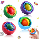 GyroSpin Sensorial™  Spinner Giroscópio Antiestresse para Relaxamento, Foco e Coordenação Motora