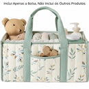 MommyBag Floral™  Bolsa Maternidade Grande Multifuncional com Compartimentos, Dobrável e Portátil