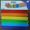 Pulseiras Sensoriais Antiestresse™  Kit Fidget Bracelets Relaxantes para Crianças e Adultos
