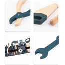Mini Mestre das Ferramentas™  Kit de Ferramentas Infantil Montessori em Madeira com Bolsa de Reparos e Brincadeira Educativa