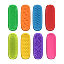 CalmStrip Sensorial™  Faixa Sensorial de Silicone Antiestresse para Foco, Relaxamento e Estímulo Tátil