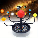 AstroSystem Montessori™  Kit Educativo do Sistema Solar para Montar, Pintar e Aprender Astronomia Infantil
